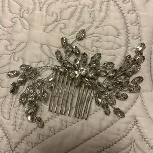 🌟Brand new 🌟 silver bridal hair piece